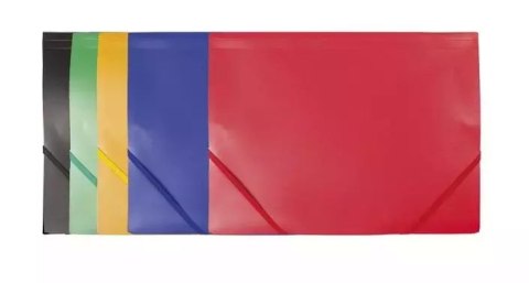 Teczka plastikowa z gumką, zielona