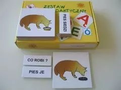Zestaw dydaktyczny. Co robi pies? Zestaw dydaktyczny. Co robi pies?
