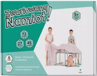 Zwariowany Namiot, szaro-zielony