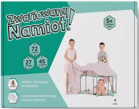 Zwariowany Namiot, szaro-zielony Zwariowany Namiot, szaro-zielony