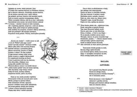 Konrad Wallenrod (wydanie z opracowaniem i streszczeniem) Konrad Wallenrod (wydanie z opracowaniem i streszczeniem)