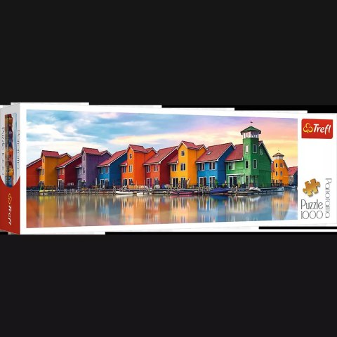Puzzle 1000 elementów Panorama. Groningen, Holandia Puzzle 1000 elementów Panorama. Groningen, Holandia