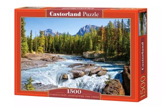 Puzzle 1500 elementów. Rzeka Athabasca, Park Narodowy Jasper, Kanada