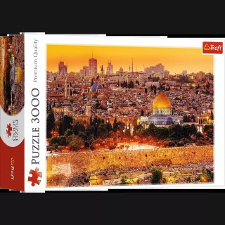 Puzzle 3000 elementów. Dachy Jerozolimy