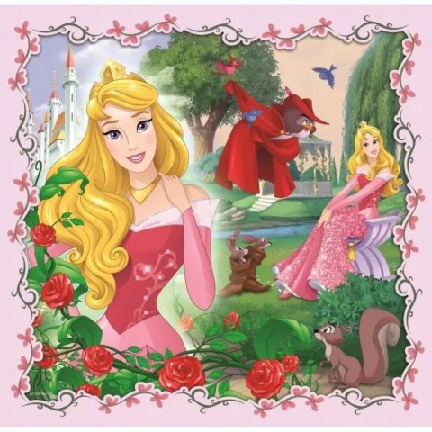 Puzzle 3w1. Roszpunka, Aurora i Arielka Puzzle 3w1. Roszpunka, Aurora i Arielka