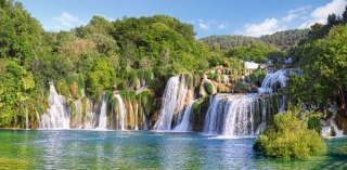 Puzzle 4000 elementów. Krka wodospady, Chorwacja