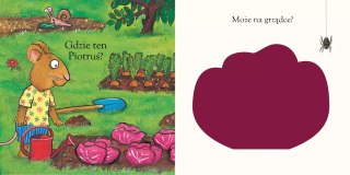 A kuku! Pola i Piotruś. W ogrodzie