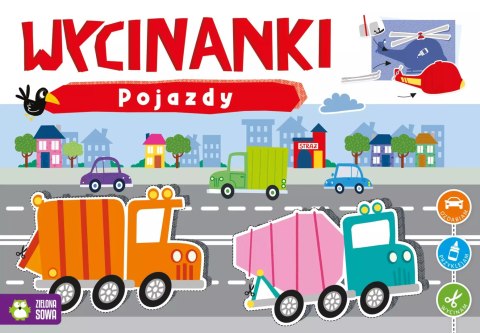 Wycinanki. Pojazdy Wycinanki. Pojazdy