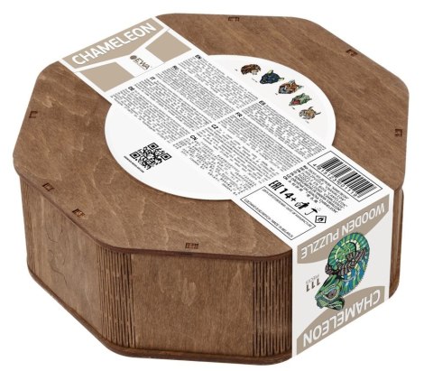 EWA Wooden 2D Puzzle - Chameleon Puzzle EWA Wooden 2D Puzzle - Chameleon Puzzle
