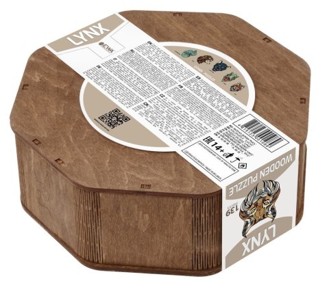 EWA Wooden 2D Puzzle - Lynx Puzzle EWA Wooden 2D Puzzle - Lynx Puzzle
