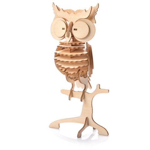 Little Story Wooden Model 3D Puzzle - Owl Little Story Wooden Model 3D Puzzle - Owl