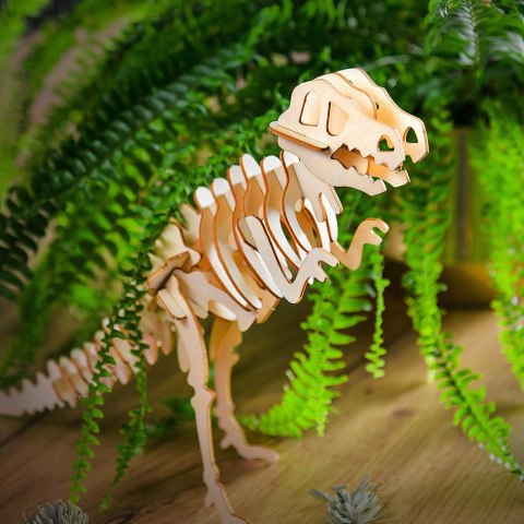 Little Story Wooden Model 3D Puzzle - T-Rex Little Story Wooden Model 3D Puzzle - T-Rex