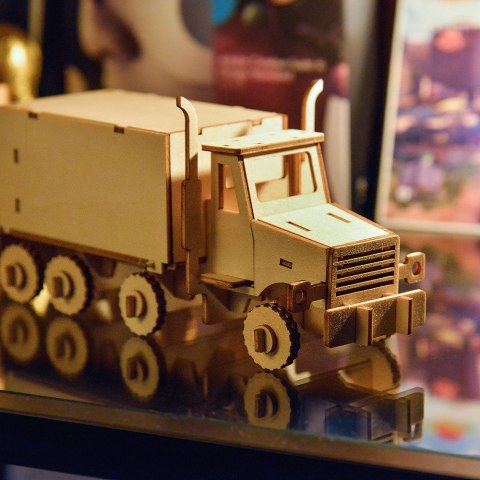 Little Story Wooden Model 3D Puzzle - Truck Little Story Wooden Model 3D Puzzle - Truck