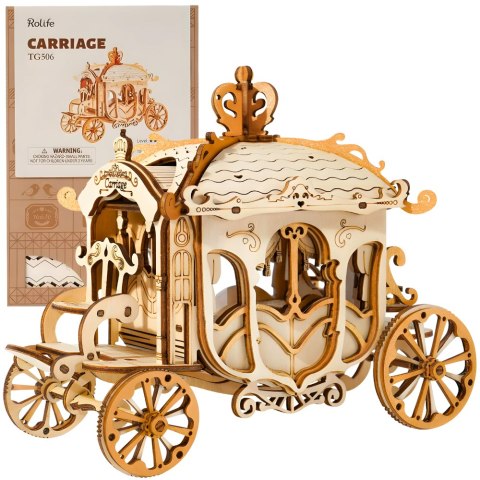 ROBOTIME 3D Wooden Puzzle - Carriage
