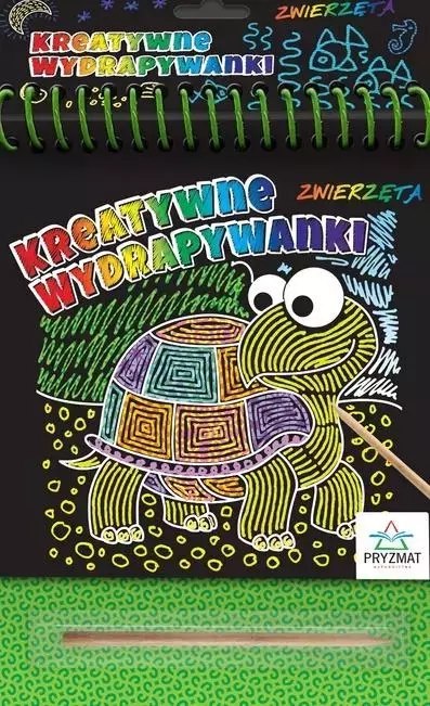 Kreatywne wydrapywanki zwierzęta Kreatywne wydrapywanki zwierzęta