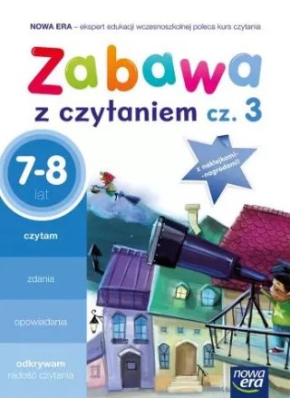 Szkoła na miarę. Zabawa z czytaniem. Zeszyt ćwiczeń. 7-8 lat. Część 3