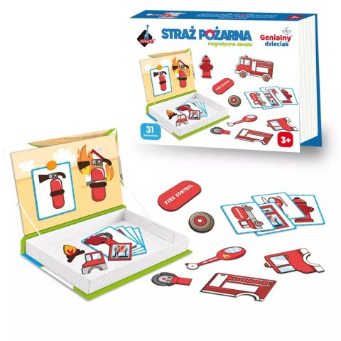 Układanka magnetyczna, straż pożarna Układanka magnetyczna, straż pożarna