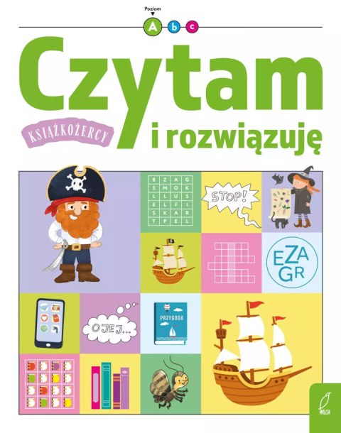 Książkożercy. Czytam i rozwiązuję. Poziom 1. Tom 1 Książkożercy. Czytam i rozwiązuję. Poziom 1. Tom 1