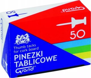 Pinezki tablicowe kolorowe