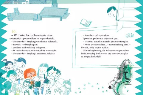 W moim brzuchu mieszka jakieś zwierzątko W moim brzuchu mieszka jakieś zwierzątko