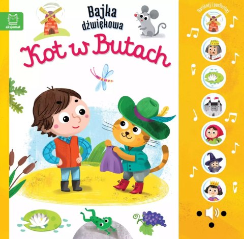 Naciśnij i posłuchaj! Bajka dźwiękowa. Kot w Butach Naciśnij i posłuchaj! Bajka dźwiękowa. Kot w Butach