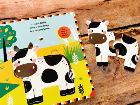 Akademia Mądrego Dziecka. Układam puzzle. Na wsi Akademia Mądrego Dziecka. Układam puzzle. Na wsi
