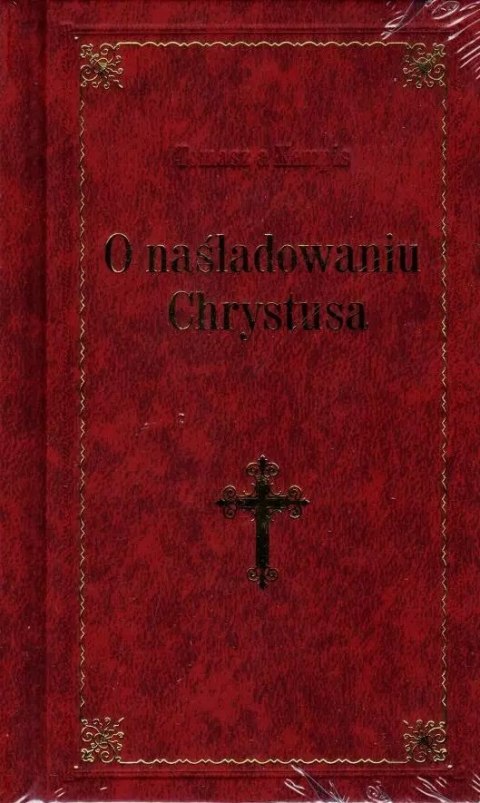 O naśladowaniu Chrystusa, bordowa O naśladowaniu Chrystusa, bordowa