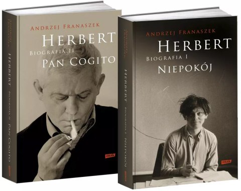 Pakiet. Herbert. Biografia. Tom 1. Niepokój / Tom 2. Pan Cogito Pakiet. Herbert. Biografia. Tom 1. Niepokój / Tom 2. Pan Cogito