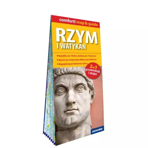Rzym i Watykan. Przewodnik i mapa 2w1 Rzym i Watykan. Przewodnik i mapa 2w1