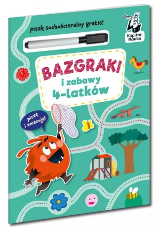 Bazgraki i zabawy 4-latków
