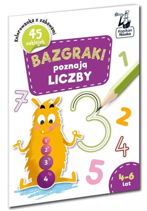 Bazgraki poznają. Liczby 4-6 lat Bazgraki poznają. Liczby 4-6 lat