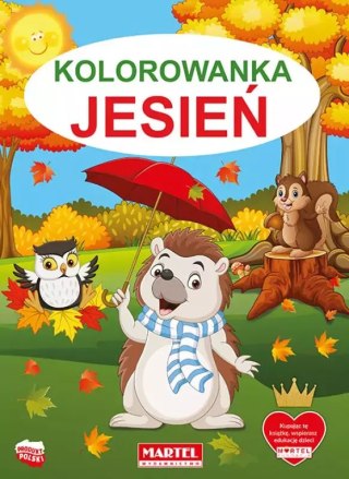 Kolorowanka. Jesień