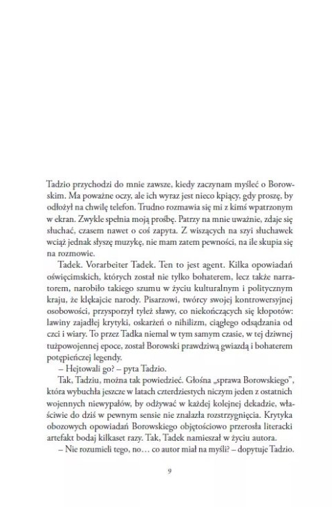 Nieocalony. Tadeusz Borowski. Biografia