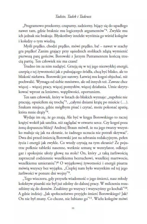 Nieocalony. Tadeusz Borowski. Biografia