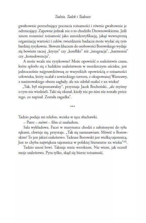 Nieocalony. Tadeusz Borowski. Biografia