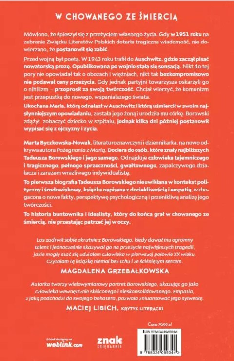 Nieocalony. Tadeusz Borowski. Biografia