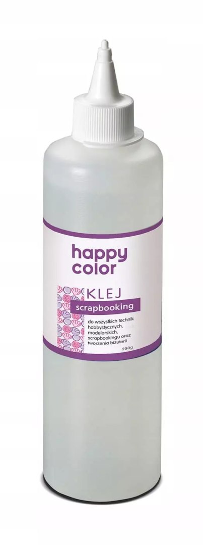 Klej do scrapbookingu Happy Color przezroczysty 100 g Klej do scrapbookingu Happy Color przezroczysty 100 g