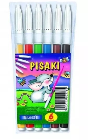 Pisaki flamastry dla dzieci Kamet 8 kolorów Pisaki flamastry dla dzieci Kamet 8 kolorów