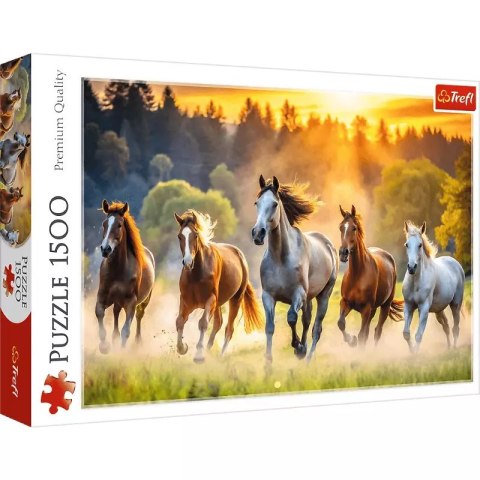 Puzzle 1500el Dzikie konie 26215 Trefl Puzzle 1500el Dzikie konie 26215 Trefl