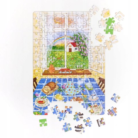 Puzzlove CzuCzu Czas na kwiaty puzzle 4 x 150 elementów