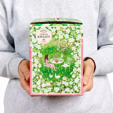 Puzzlove CzuCzu Czas na kwiaty puzzle 4 x 150 elementów