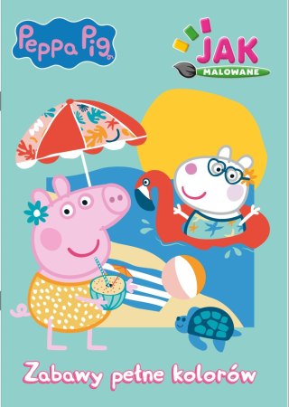 Zabawy pełne kolorów. Świnka Peppa. Jak malowane