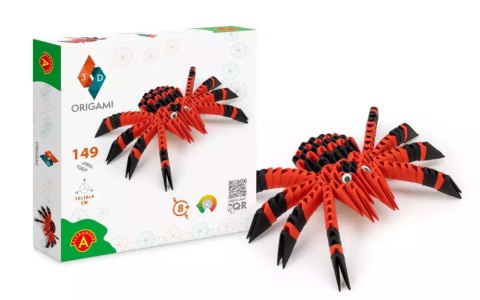 Origami 3D. Pająk (149 elementów)