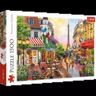 Puzzle 1500 elementów. Urok Paryża