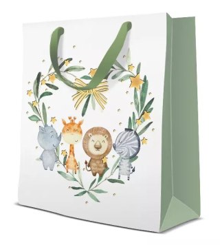 Torebka prezentowa Premium Happy Friends, medium