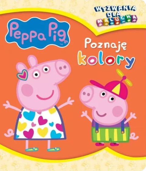 Świnka Peppa. Wyzwania dla malucha. Poznaję kolory Świnka Peppa. Wyzwania dla malucha. Poznaję kolory