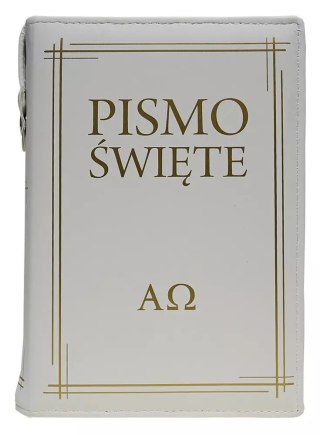 Pismo Święte w etui, białe
