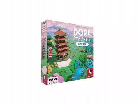 Gra planszowa Dorfromantik: Sakura IUVI Games Gra planszowa Dorfromantik: Sakura IUVI Games
