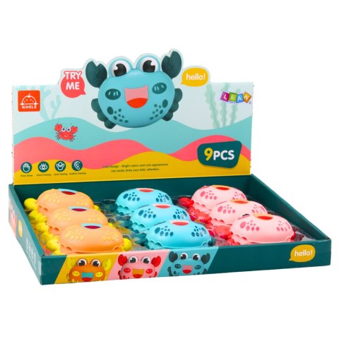 Krab Interaktywny Z Napędem MIX Kolorowy Jeżdżący Krab Interaktywny Z Napędem MIX Kolorowy Jeżdżący