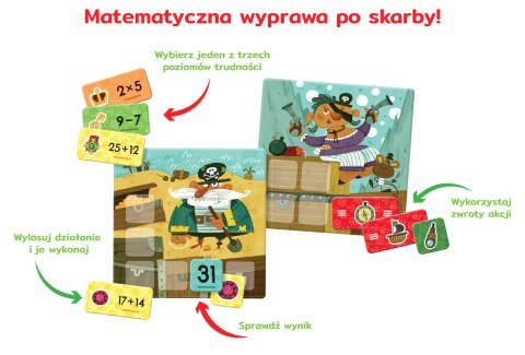 Kumaci piraci. Gra matematyczna Kumaci piraci. Gra matematyczna